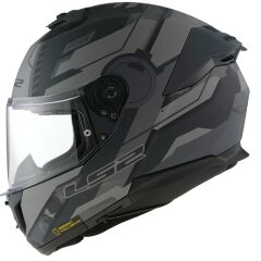 LS2 STREAM 2 SHADOW MAT TITANIUM-GRİ KASK MAT TITANIUM - M