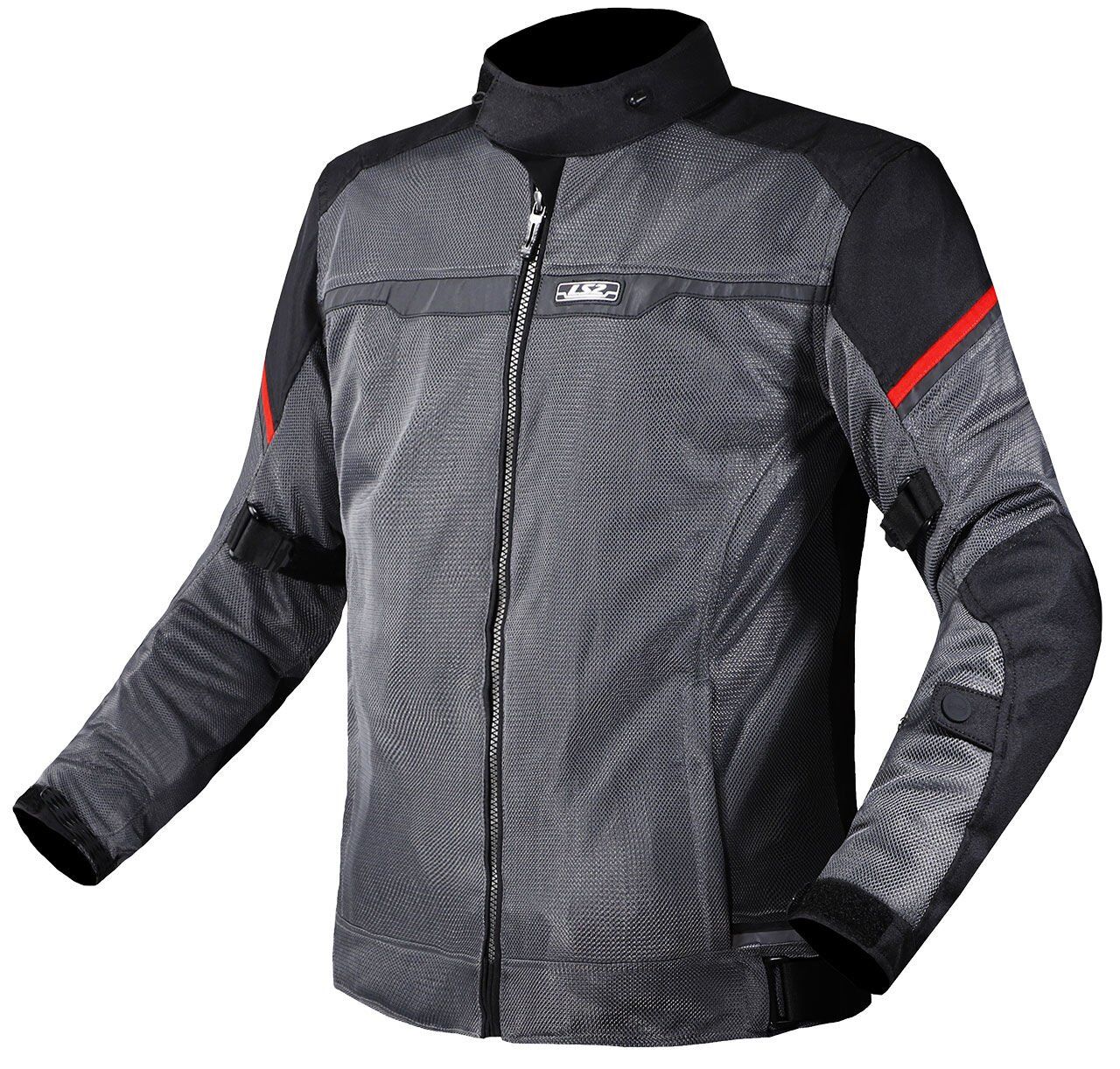 LS2 RIVA MONT SİYAH-GRİ-KIRMIZI GRI/KIRMIZI - 3XL