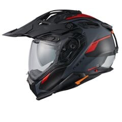 NEXX X.WED 3 KEYO KARBON MAT GRİ-KIRMIZI KASK