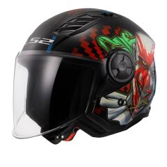 LS2 AIRFLOW 2 HAPPY DREAMS KASK TEK RENK - XS