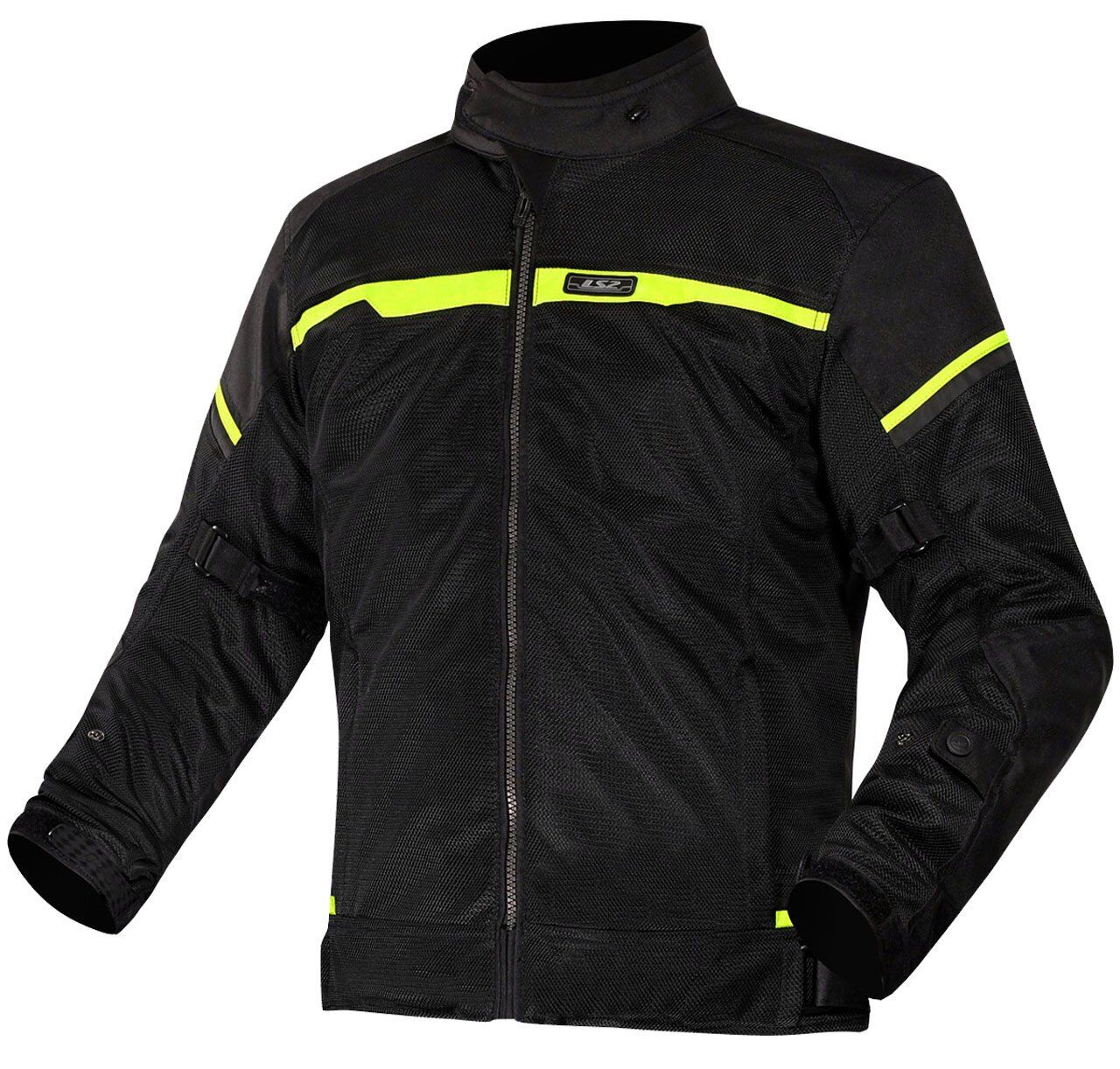LS2 RIVA MONT SİYAH-NEON SARI NEON SARI - L