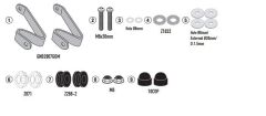 GIVI D1190KIT HONDA PCX 125 (21-23) RÜZGAR SİPERLİK BAĞLANTISI