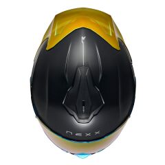 NEXX Y.100R SUBSONIC MAT SİYAH-KIRMIZI KASK