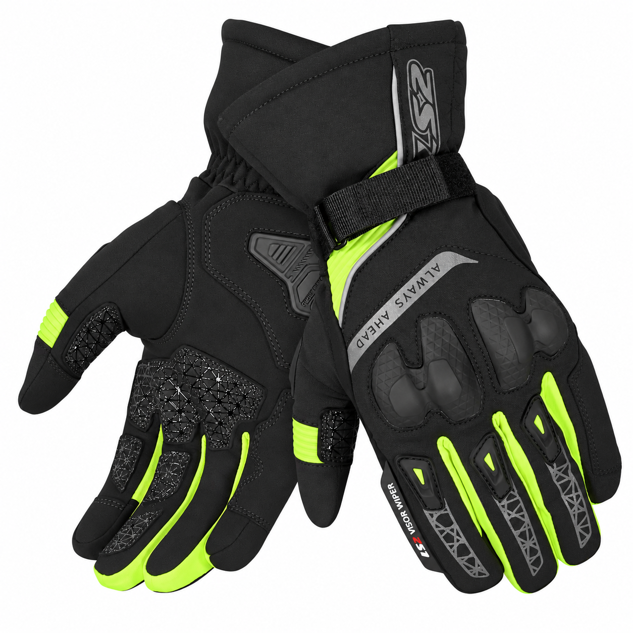 LS2 SNOW EVO H2O ELDİVEN SİYAH-NEON SARI