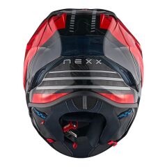 NEXX X.R3R SWIRL KARBON KIRMIZI KASK