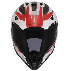 LS2 PIONEER 2 NAMIB BEYAZ-MAVİ-KIRMIZI KASK BEYAZ-KIRMIZI - S