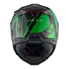 NEXX X.WST 3 B-SIDE SİYAH YEŞİL KASK