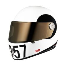 NEXX X.G100R SPUTNIK BEYAZ-SİYAH KASK BEYAZ-SIYAH - M