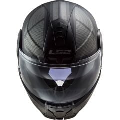 LS2 SCOPE AXIS MAT SİYAH-TITANIUM KASK