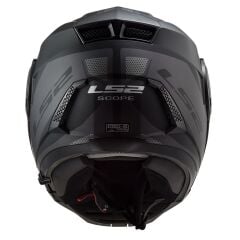 LS2 SCOPE AXIS MAT SİYAH-TITANIUM KASK
