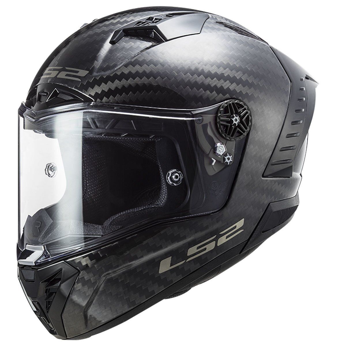 LS2 THUNDER KARBON KASK TEK RENK - L