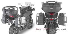 GIVI PLO2159MK YAMAHA TRACER 9 / TRACER 9 GT (21-22) YAN ÇANTA TAŞIYICI
