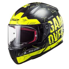 LS2 RAPID PLAYER NEON SARI-SİYAH KASK
