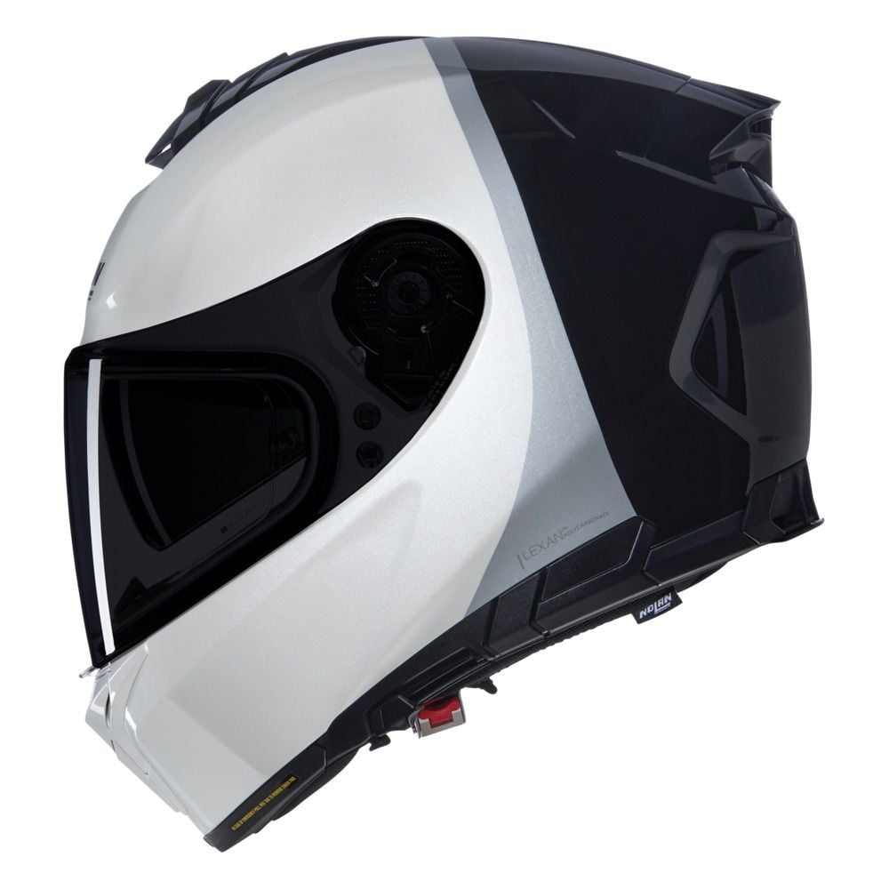 Nolan N80.8  VERNICIATURA SPECIALE KASK - Perla / Nero Glossy Finish (344)