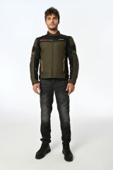 LS2 SHADOW MONT HAKİ-SİYAH-NEON TURUNCU HAKI - 5XL