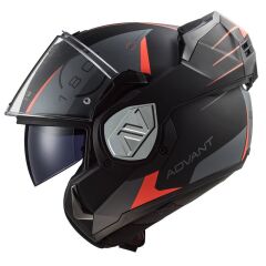 LS2 ADVANT CODEX MAT SİYAH-TITANIUM KASK