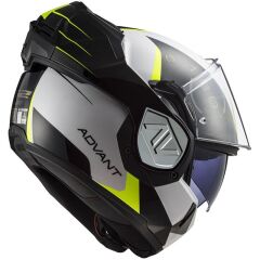 LS2 ADVANT CODEX BEYAZ-SİYAH KASK