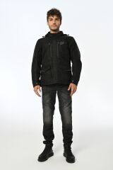LS2 METROPOLIS EVO MONT SİYAH SIYAH - XL