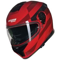 Nolan N80-8  ALFIERE KASK - ROSSO / NERO GLOSSY FİNİSH (346)