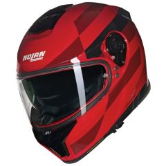 Nolan N80-8  ALFIERE KASK - ROSSO / NERO GLOSSY FİNİSH (346)