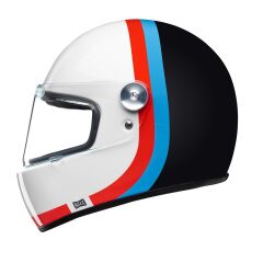 NEXX X.G100R SPEEDWAY BEYAZ-MAVİ KASK BEYAZ - M