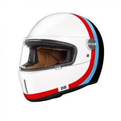 NEXX X.G100R SPEEDWAY BEYAZ-MAVİ KASK BEYAZ - M