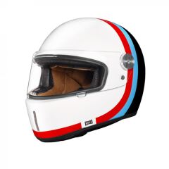 NEXX X.G100R SPEEDWAY BEYAZ-MAVİ KASK BEYAZ - XL