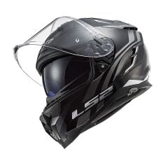 LS2 CHALLENGER PROPELLER SİYAH-TITANIUM KASK
