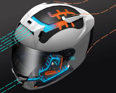 SHOEI X-SPR PRO (X-SPIRIT) BEYAZ KASK**