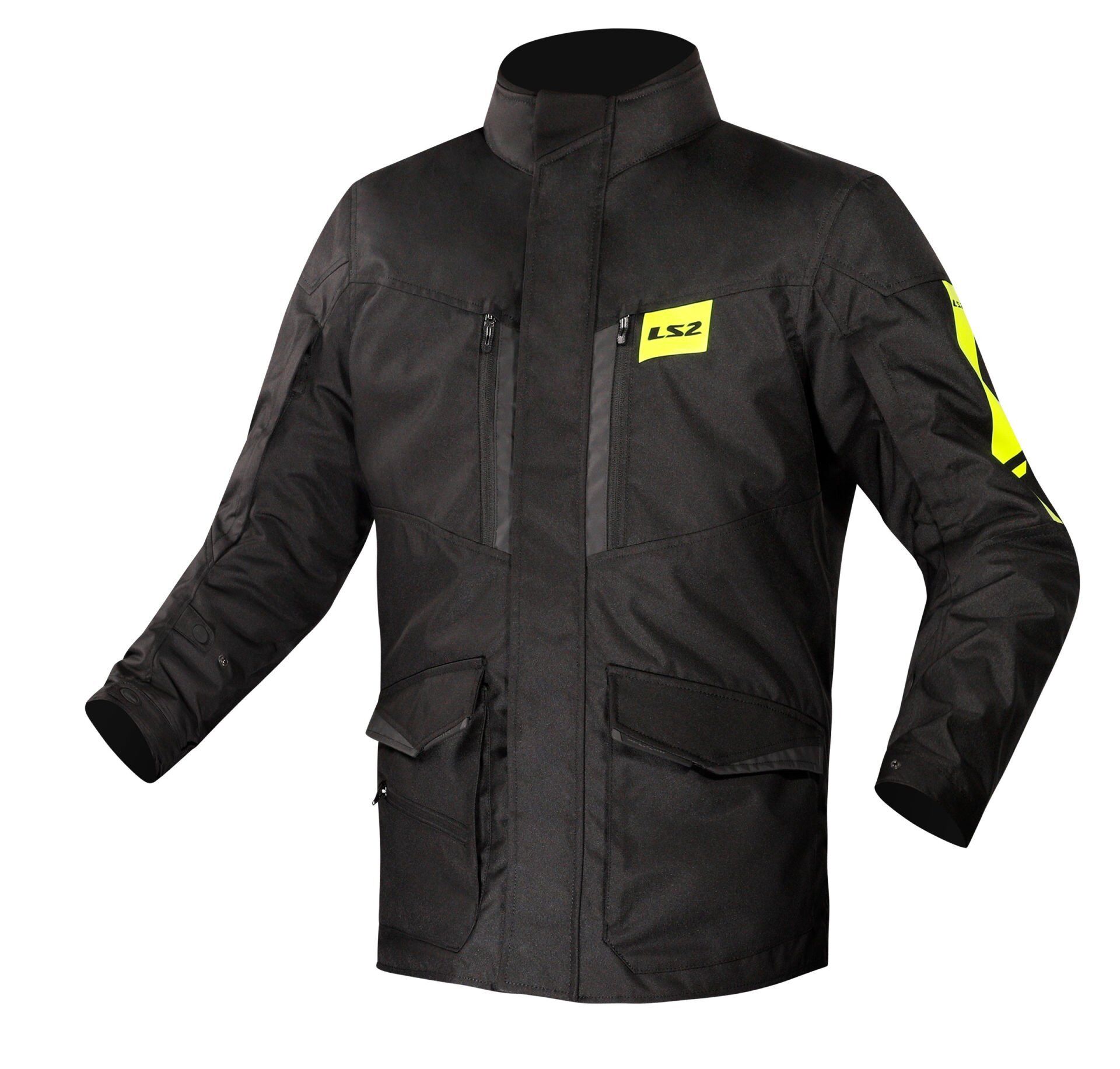 LS2 METROPOLIS EVO MONT SİYAH-NEON SARI NEON SARI - XL