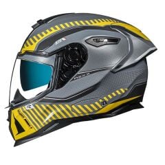 NEXX SX.100R SKIDDER MAT SARI-GRİ KASK MAT SARI - L