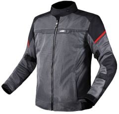 LS2 RIVA MONT SİYAH-GRİ-KIRMIZI