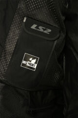 LS2 RIVA MONT SİYAH-KIRMIZI