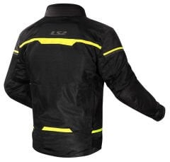 LS2 RIVA MONT SİYAH-NEON SARI
