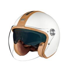 NEXX X.G20 GROOVY BEYAZ-CAMEL KASK BEYAZ - S