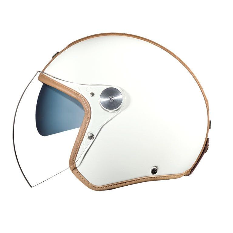 NEXX X.G20 GROOVY BEYAZ-CAMEL KASK BEYAZ - M