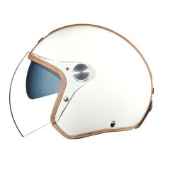 NEXX X.G20 GROOVY BEYAZ-CAMEL KASK BEYAZ - L