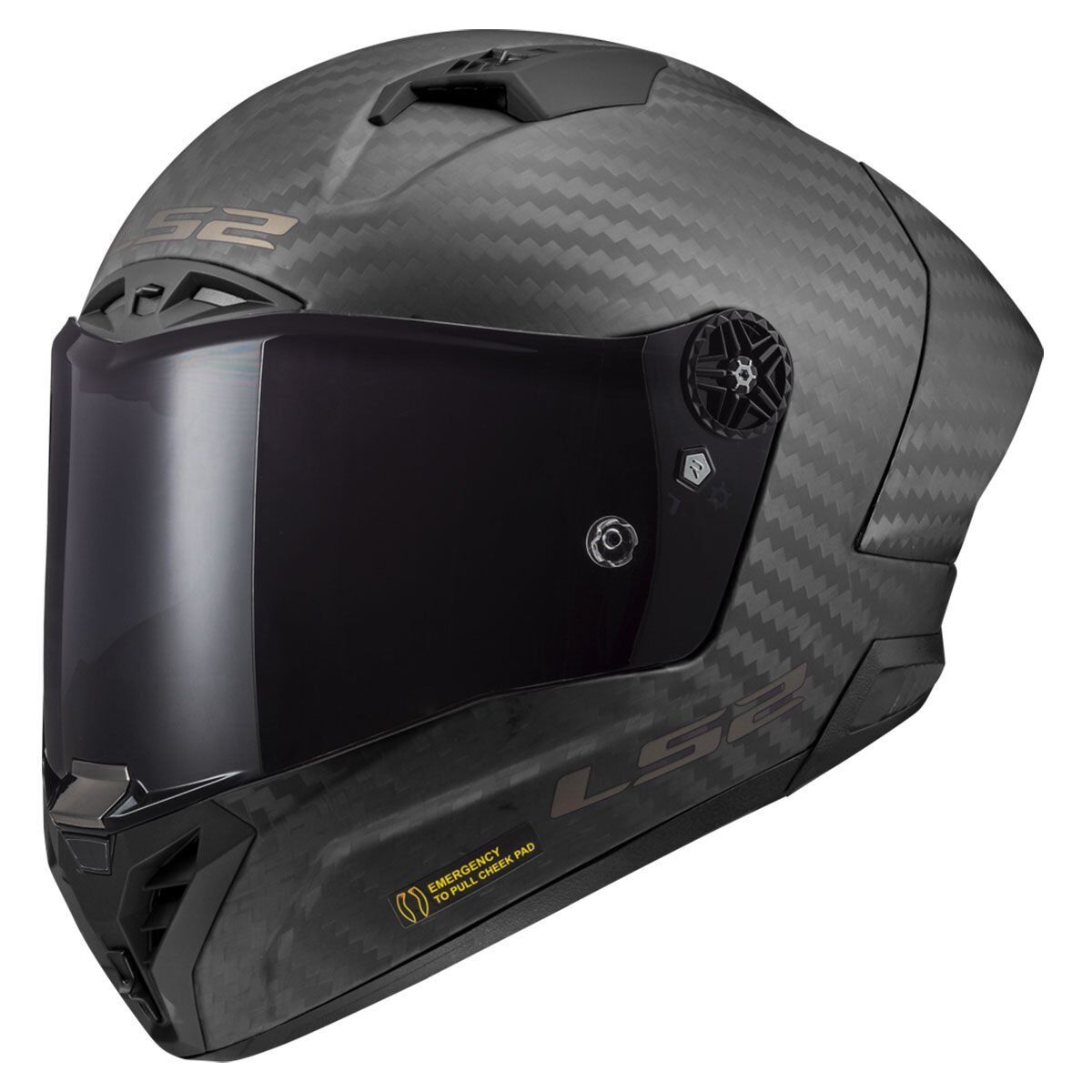 LS2 THUNDER KARBON GP AERO MAT SİYAH KASK