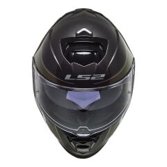 LS2 STORM 2 VELVET MAT SİYAH-GÖKKUŞAĞI KASK