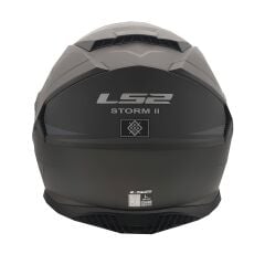 LS2 STORM 2 FIST MAT SİYAH KASK