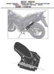 GIVI MG3101 SUZUKI DL 650 V-STROM (11-16) ZİNCİR MUHAFAZA VE ÇAMURLUK