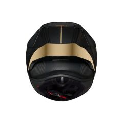NEXX X.R3R GOLDEN EDITION KARBON MAT SİYAH-SARI KASK MAT SIYAH-SARI - M