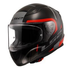LS2 RAPID 2 CHOS SİYAH-KIRMIZI KASK SIYAH/KIRMIZI - L