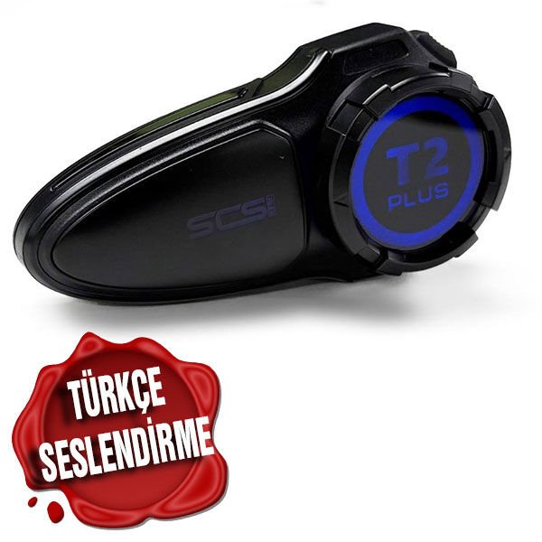 SCS T2 PLUS BLUETOOTH VE INTERCOM