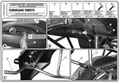 GIVI PL447 KAWASAKI VERSYS 650 (06-09) YAN ÇANTA TAŞIYICI