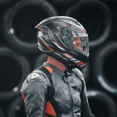 NEXX X.R3R PRECISION MAT SİYAH-KIRMIZI KASK MAT SIYAH-KIRMIZI - XL