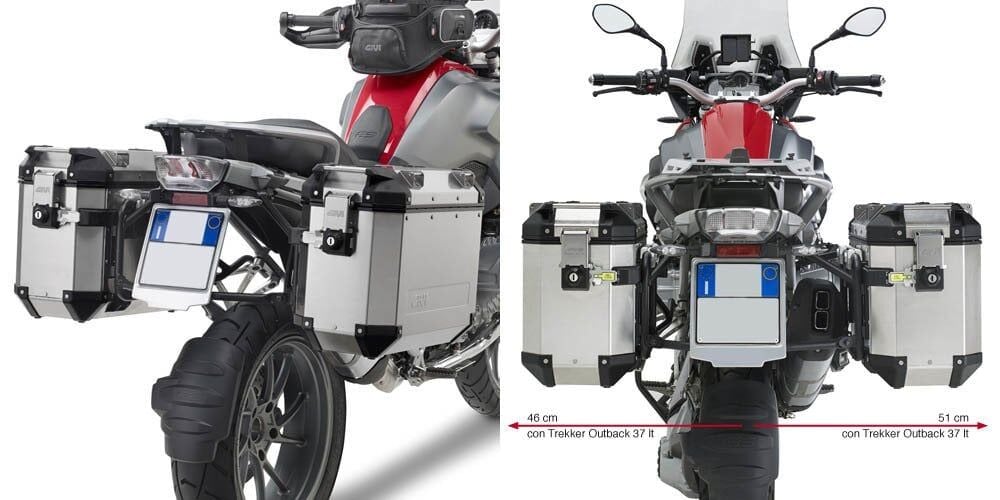 GIVI PL5108CAM BMW R 1200 GS-ADVENTURE (13-18)-R1250 GS (19-23)-ADVENTURE (19-23) YAN ÇANTA TAŞIYICI