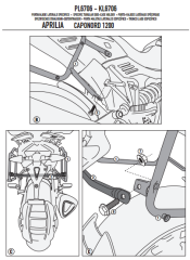 GIVI PL6706 APRILIA CAPONORD 1200 (13-17) YAN ÇANTA TAŞIYICI