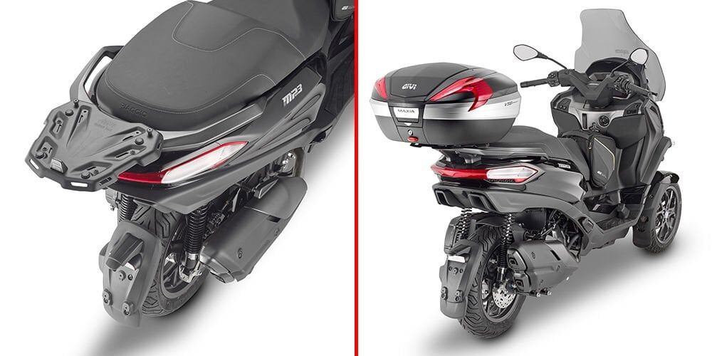 GIVI SR5619 PIAGGIO MP3 HPE 400-400 SPORT - 530 EXCLUSIVE (22-23) ARKA ÇANTA TAŞIYICI