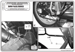 GIVI PL690 BMW F 650GS - F 800GS (08-11) YAN ÇANTA TAŞIYICI